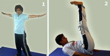 Set of exercises five Tibetan pearls Tibetan longevity gymnastics 5 exercises